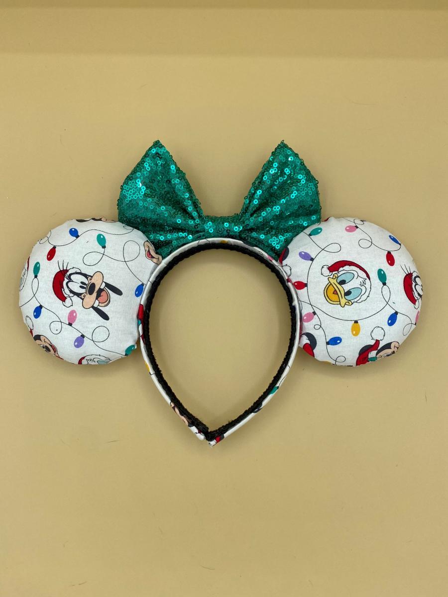 Christmas Minnie Mouse Ears with the Fab Five | Festive Minnie Ears picture