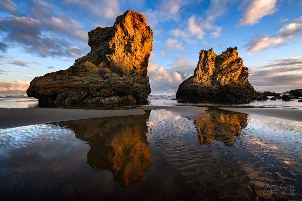 Sea Stack Sunrise picture