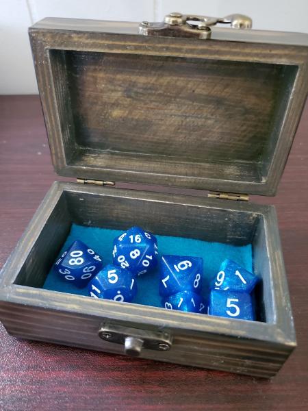 Small Dragon Bust Dice Box picture
