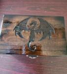 Medium Dragon Silhouette Dice Box