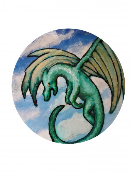 Dragon in Flight print