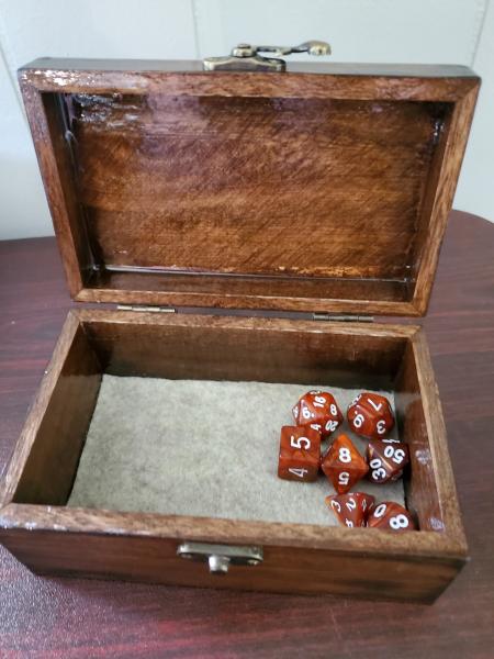 Medium Dragon Silhouette Dice Box picture