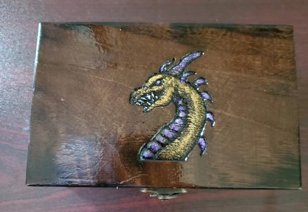 Medium Dragon Bust Dice Box