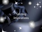 STERLING INSPIRATIONS POP UP SHOP