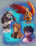 Dabi and Hawks