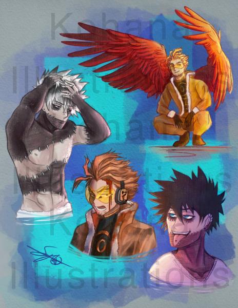 Dabi and Hawks picture