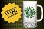 Okdroberfest Stein + 2 Pours