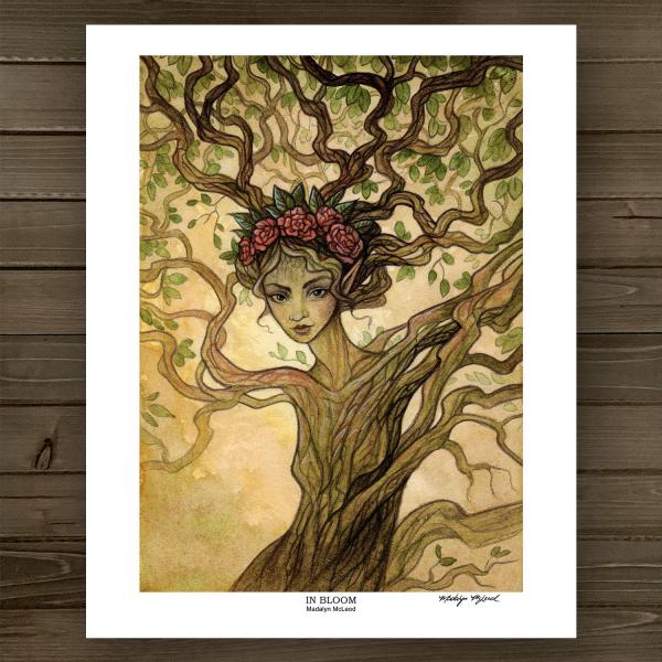 In Bloom 8x10 Fantasy Art Print