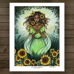 Queen of Summer 8x10 Fantasy Art Print