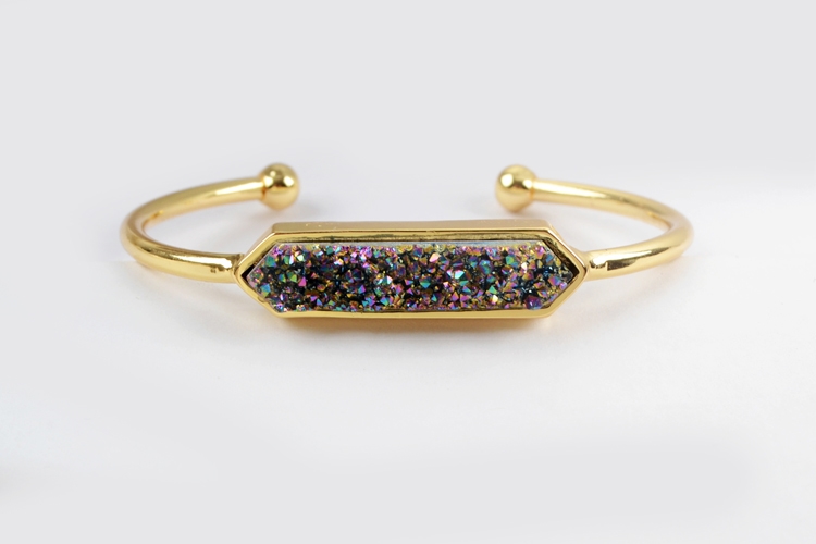 Druzy Quartz Bangle picture