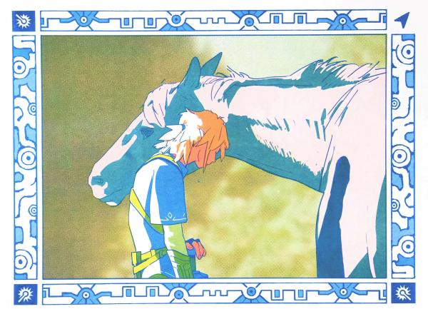 Link & Horse RISO print picture