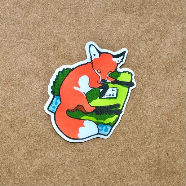 Forest Fox sticker picture