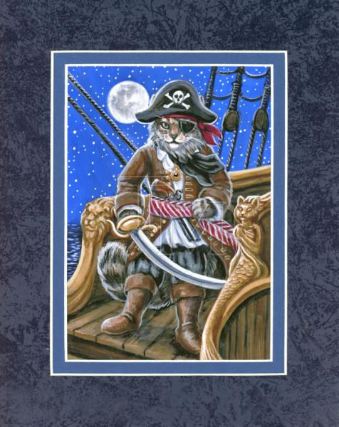 Pirate Cats - Cap'n Jack