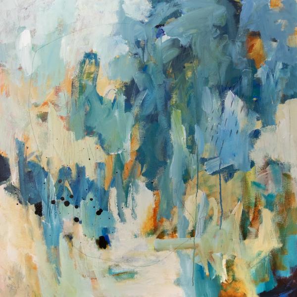 Les arbres bleus