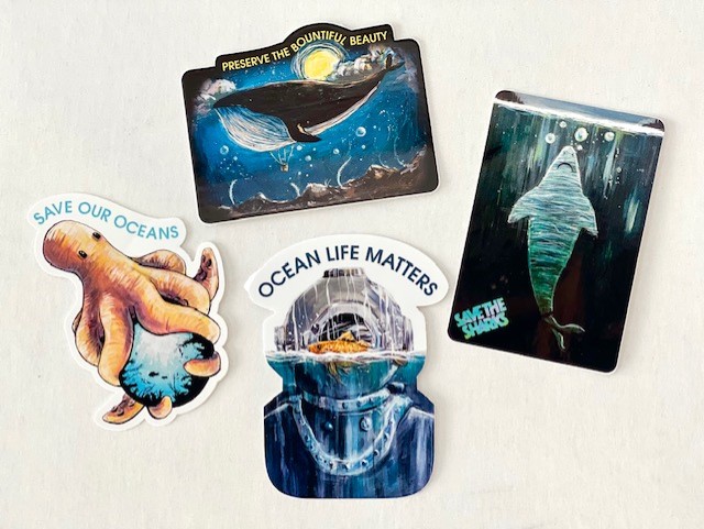 Ocean Lovers Stickers picture