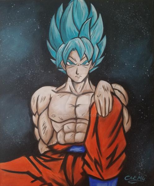 Super Saiyan Blue Goku picture