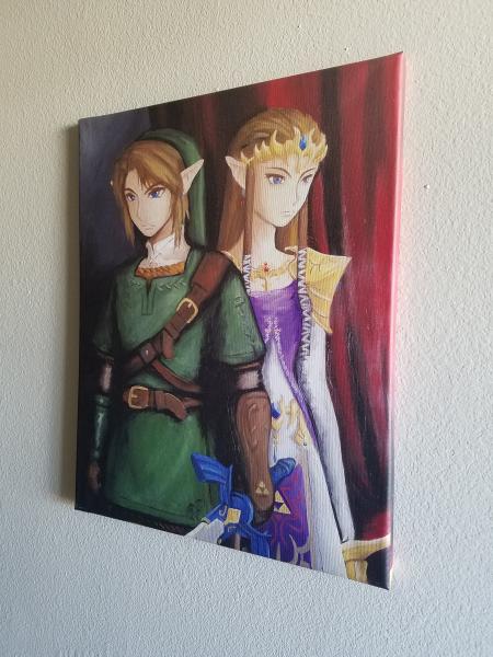 Link and Zelda, Twilight Princess picture
