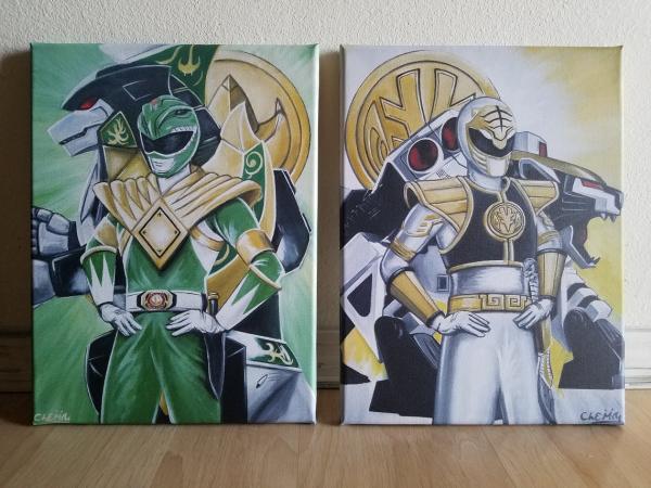 Green and White Ranger