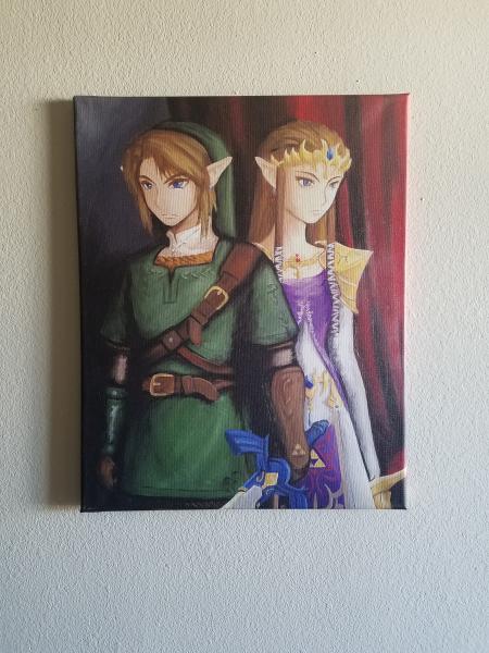 Link and Zelda, Twilight Princess picture