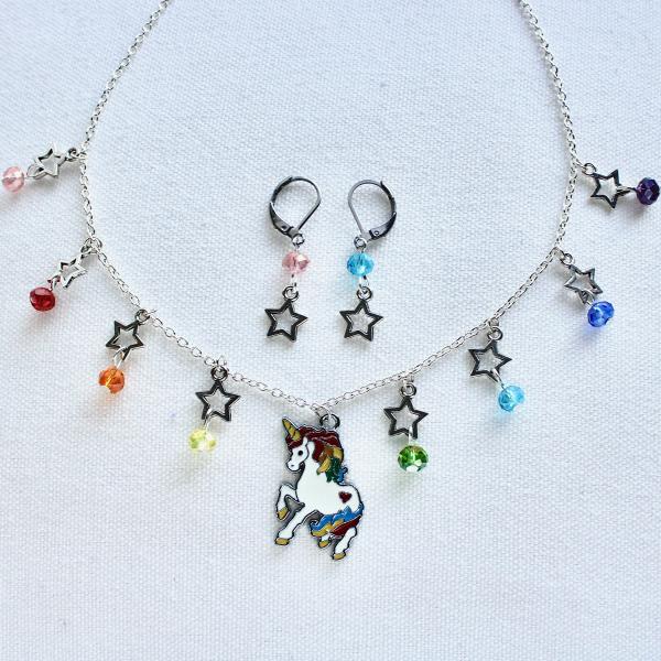 Rainbow Unicorn Necklace picture