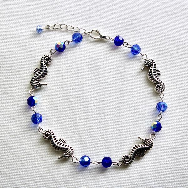 Seahorse Two-Tone Anklet