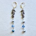 Seahorse Drop Earrings