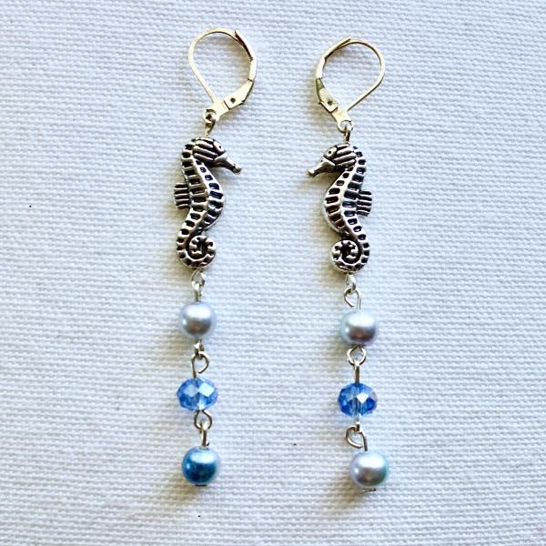 Seahorse Drop Earrings