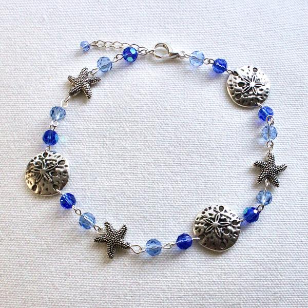 Sea Star San Dollar Anklet