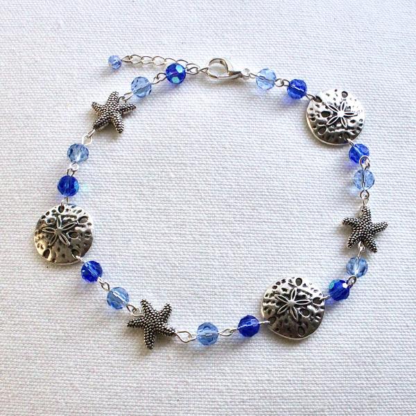 Sea Star San Dollar Anklet