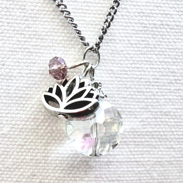 Lotus Crystal Necklace picture