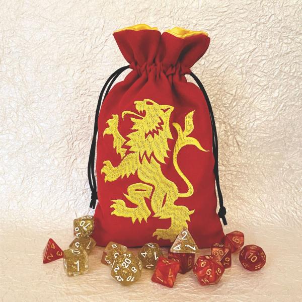 ORIGINS ONLINE SPECIAL: Heraldry Dice Bag + Dice! picture