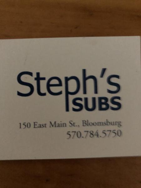 Steph’s Subs