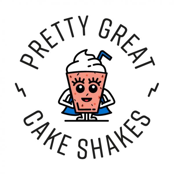 Pretty Great Cake Shakes