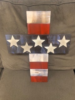 Patriotic Cross picture