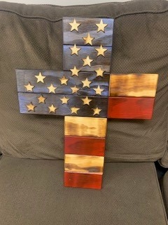 Patriotic Cross picture