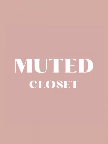 Muted closet