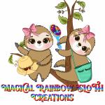 Magical Rainbow Sloth Creations