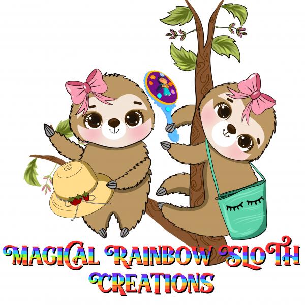 Magical Rainbow Sloth Creations
