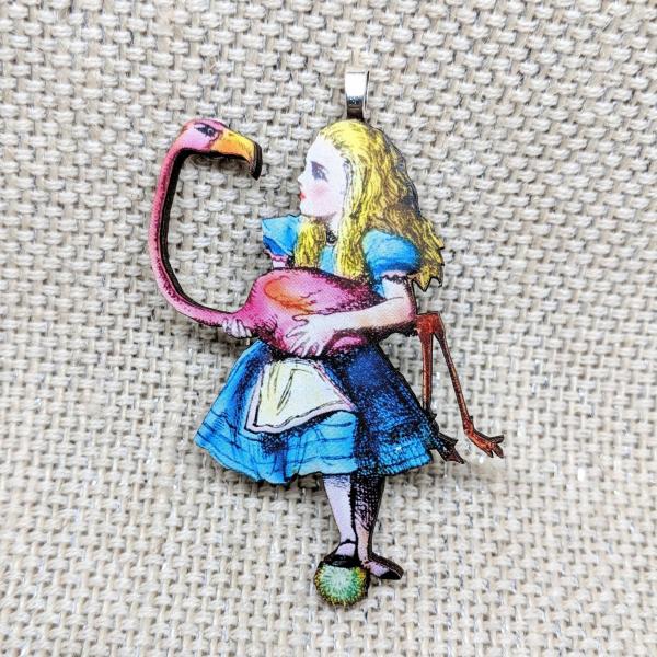 Alice in Wonderland Pendant Necklace picture