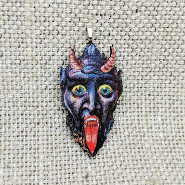 Krampus Pendant Necklace picture