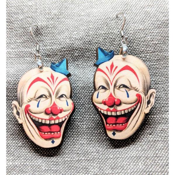 Creepy Clown Earrings