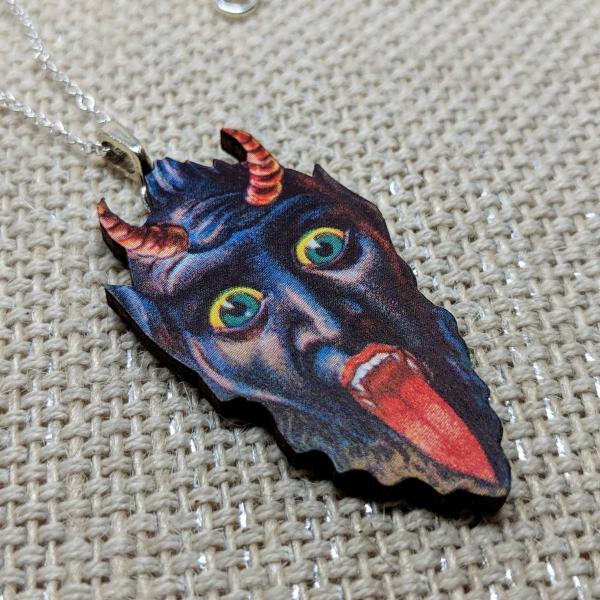 Krampus Pendant Necklace picture