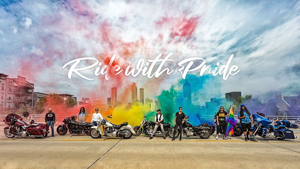 Ride with Pride - 30"x15" GLOSSY PRINT