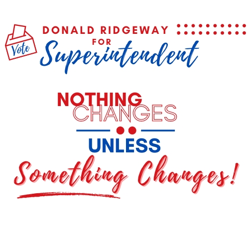 Donald Ridgeway for Superintendent of Highlands County Schools