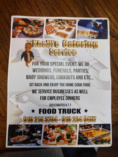 Khalil's catering service