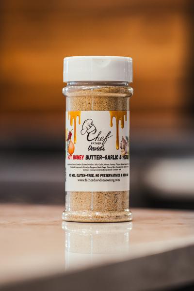 Chef Father David's HOT HONEY Butter-Garlic Seasoning