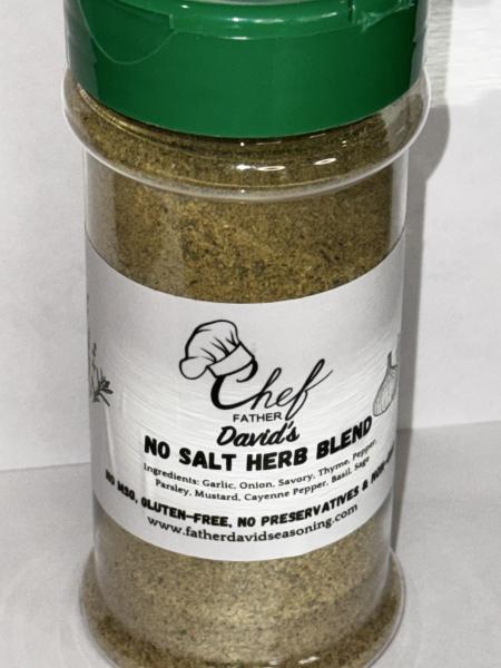Chef Father David's NO SALT Herb Blend Seasoning