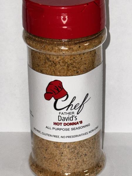 Chef Father David's "HOT DONNA" Seasoning