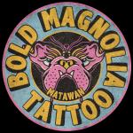 Bold magnolia tattoo