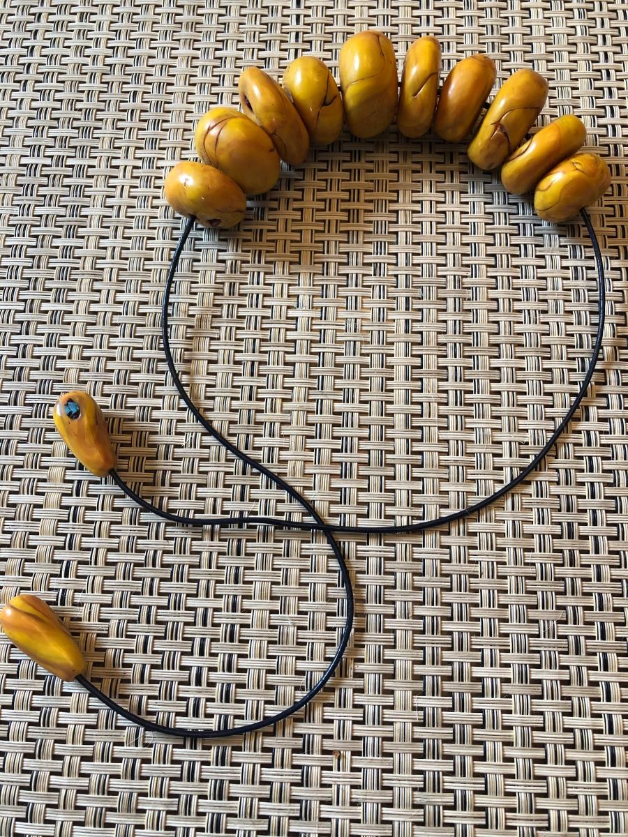 Faux Amber Necklace picture